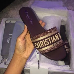 Dior slides size 36